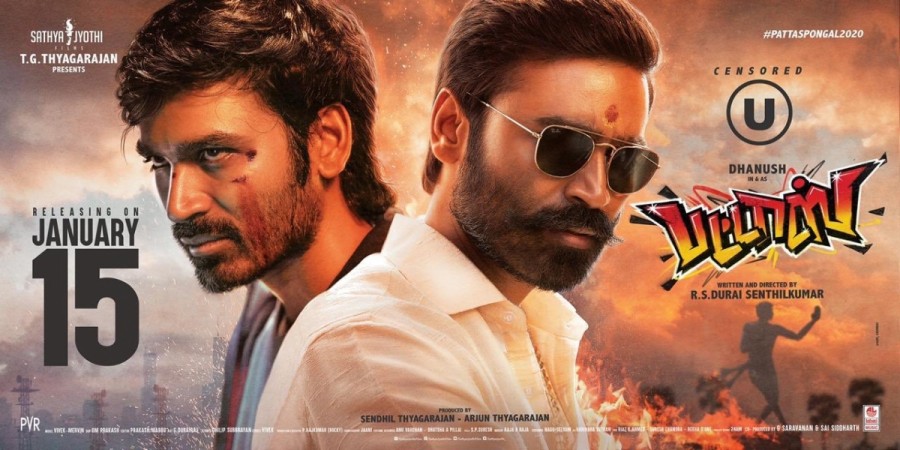 Dhanush's Pattas. Pattas Review