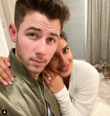 Priyanka Chopra with Nick Jonas