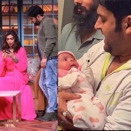Kapil Sharma with his daughter Kapil Sharma with his daughter