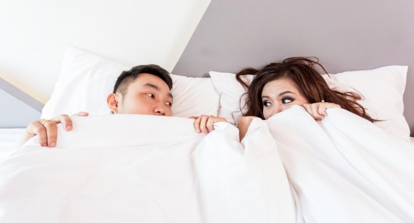 During ovulation, the woman's immune function is impaired, making the body more susceptible to disease, the study said. couple sex