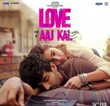 Sara Ali Khan, Kartik Aaryan in Love Aaj Kal