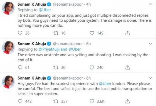Sonam Kapoor tweet