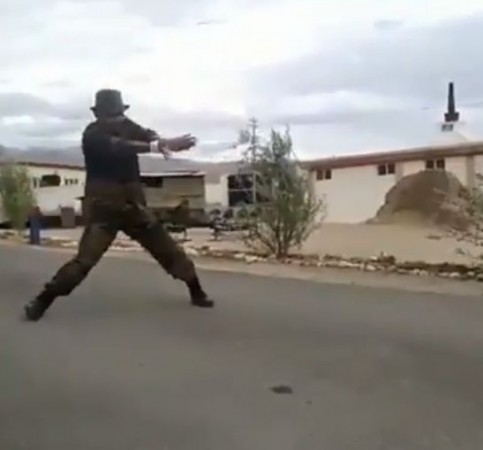 This Twitter post has garnered 56.6,000 views as well as 1.6,000 retweets and 6.5,000 likes. indian army dance uri