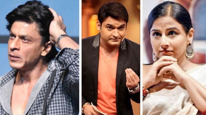Shah Rukh Khan, Kapil Sharma, Vidya Balan Shah Rukh Khan, Kapil Sharma, Vidya Balan