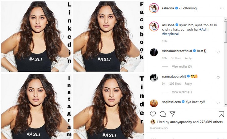 Sonakshi Sinha's #DollyPartonChallenge