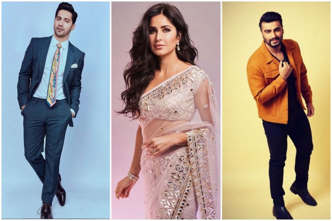 Varun Dhawan, Katrina Kaif, Arjun Kapoor