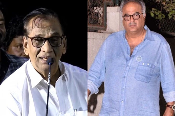 K Rajan and Boney Kapoor. K Rajan and Boney Kapoor