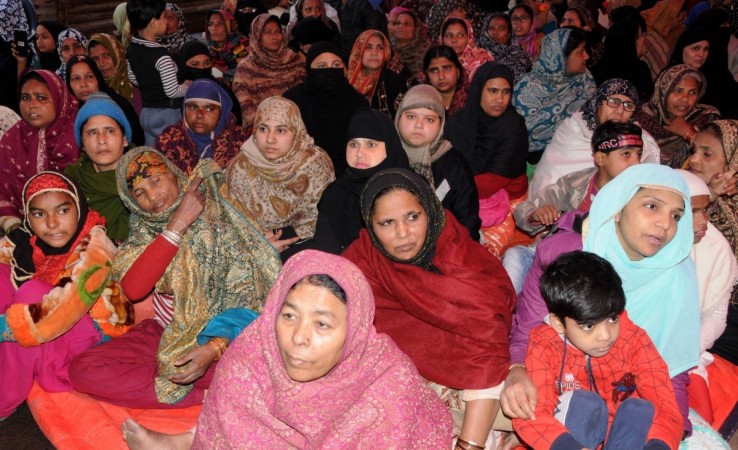 Women stage a sit-in demonstration against the Citizenship Amendment Act (CAA) 2019, National Register of Citizens (NRC) and National Population Register (NPR) at Shaheen Bagh. Shaheen Bagh protests