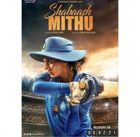 Shabaash Mithu poster Taapsee Pannu in Shabaash Mithu