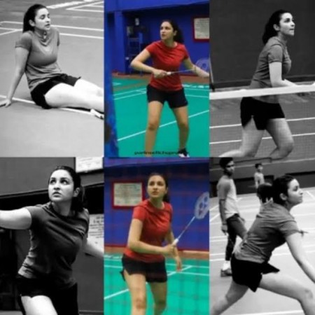 Parineeti Chopra gearing up for Saina Parineeti Chopra gearing up for Saina