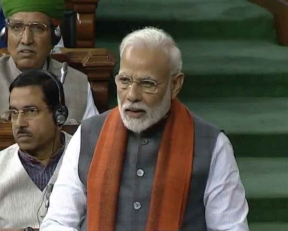 PM Modi also said the entire land along with the Ramjanmabhoomi which includes 67.77 acre in Ayodhya has also been given to the Trust. modi on ayodhya temple trust