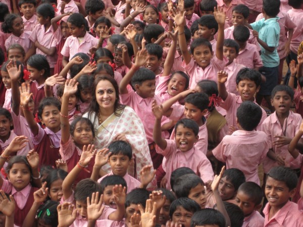 Bhanumathi Narasimhan, Chairperson, International Women's Conference, and sister of global spiritual figure, Gurudev Sri Sri Ravi Shankar. International WOmens day