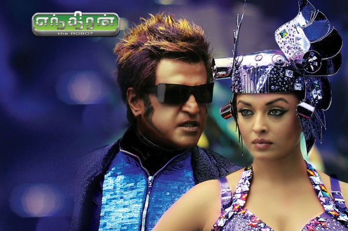 Rajinikanth and Aishwarya Rai Bachchan. Rajinikanth and Aishwarya Rai Bachchan