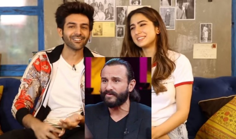 Sara Ali Khan and Kartik Aaryan Sara Ali Khan and Kartik Aaryan