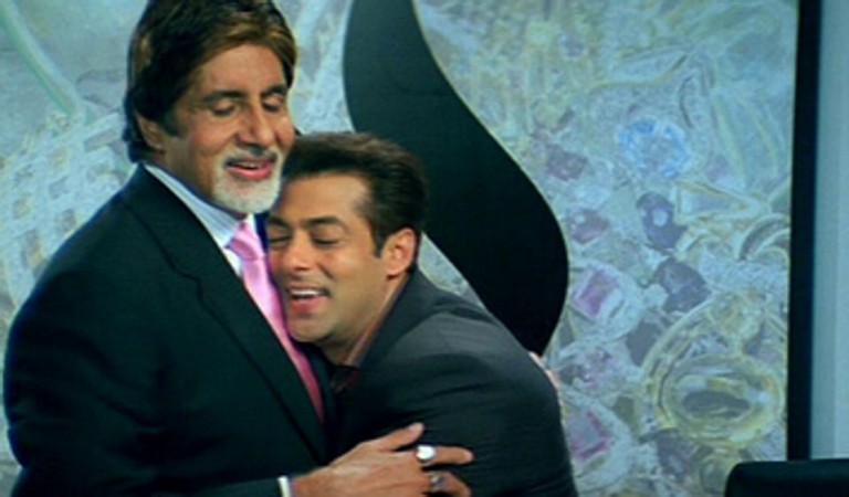 Salman Khan and Amitabh Bachchan Salman Khan and Amitabh Bachchan