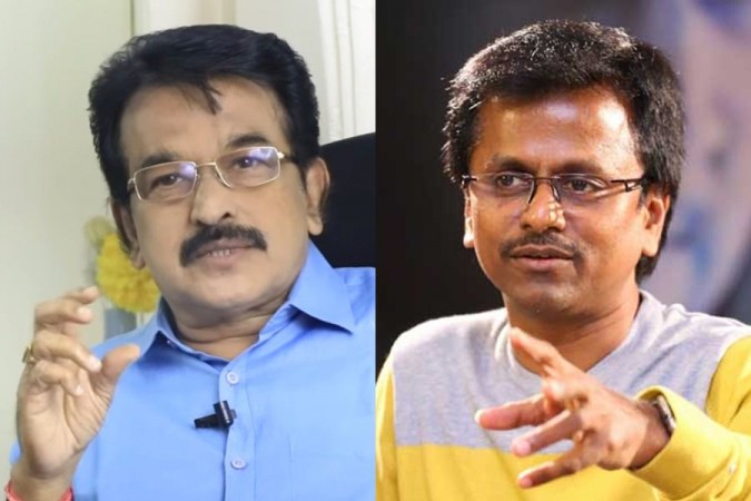 Keyyar and AR Murugadoss. Keyyar and AR Murugadoss