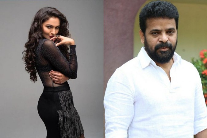 Andrea Jeremiah and Ameer. Andrea Jeremiah and Ameer