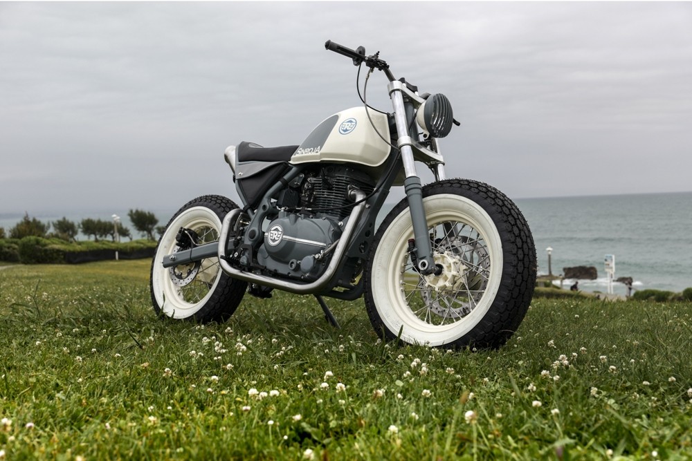 Royal Enfield unveils Surf Racer, Gentleman Brat custom bikes based on ...