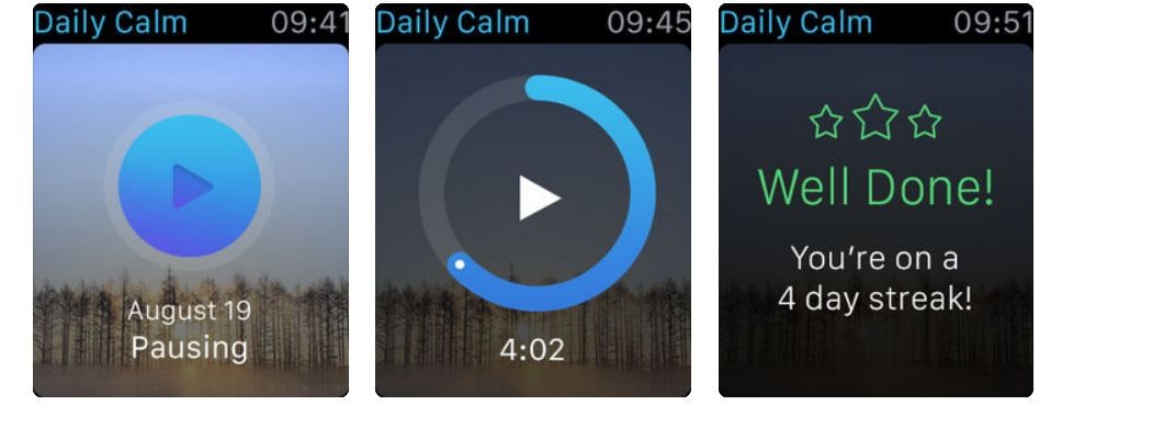 New Year 2018 Resolution Fitness Hack: Top 7 Apple Watch iOS apps that motivate you reach health goals Calm, Apple Watch app, Apple store, fitness app, health, goodness app,