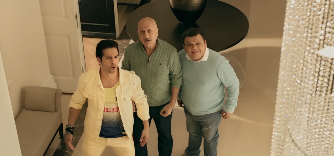 Anupam Kher and Atul Parchure in Judwaa 2 Judwaa 2