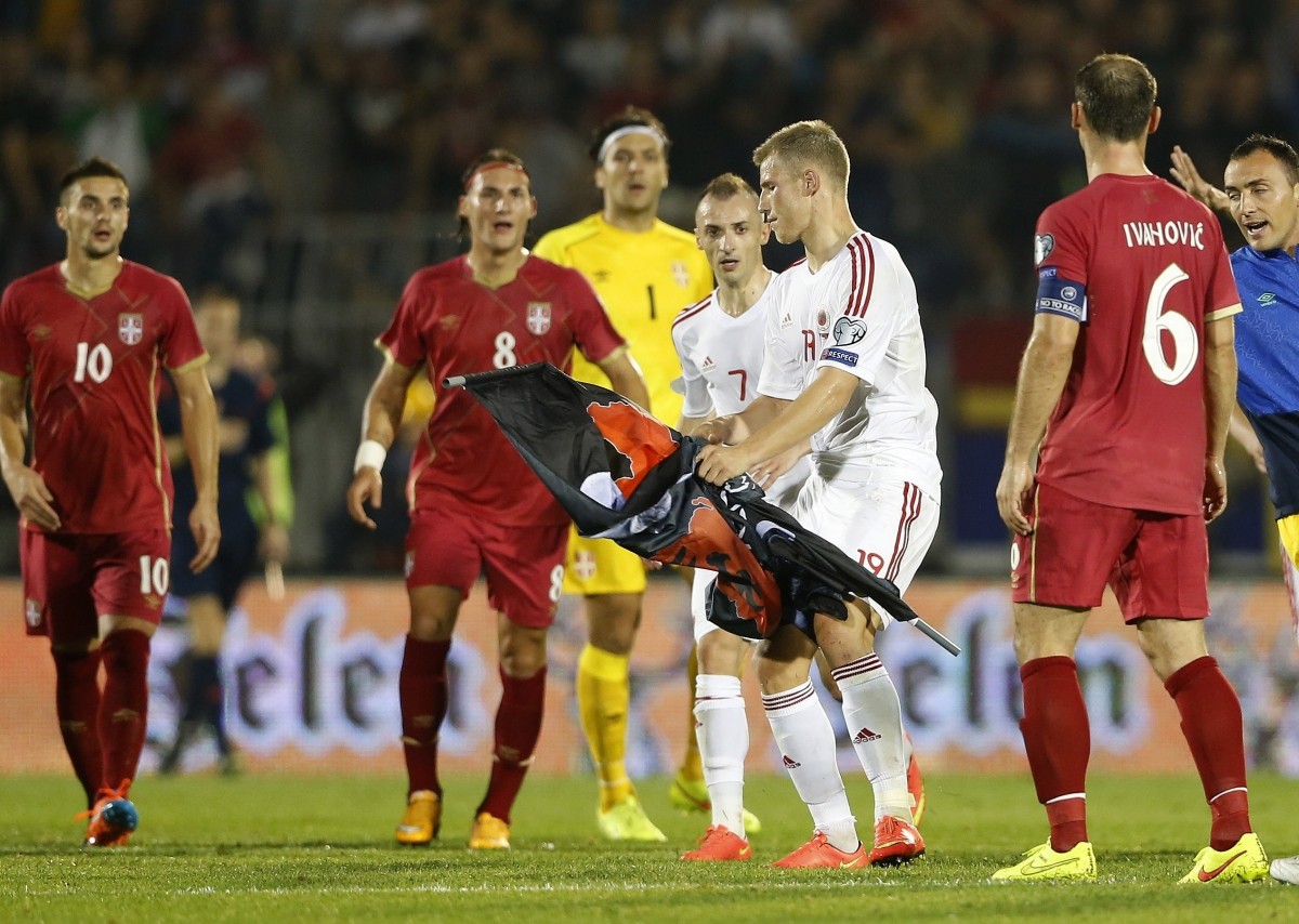 Serbia's Euro 2016 Qualifying Match Against Albania Abandoned Due to