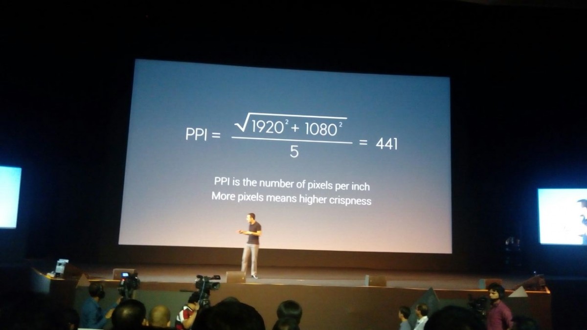Xiaomi Mi 4i pixel density