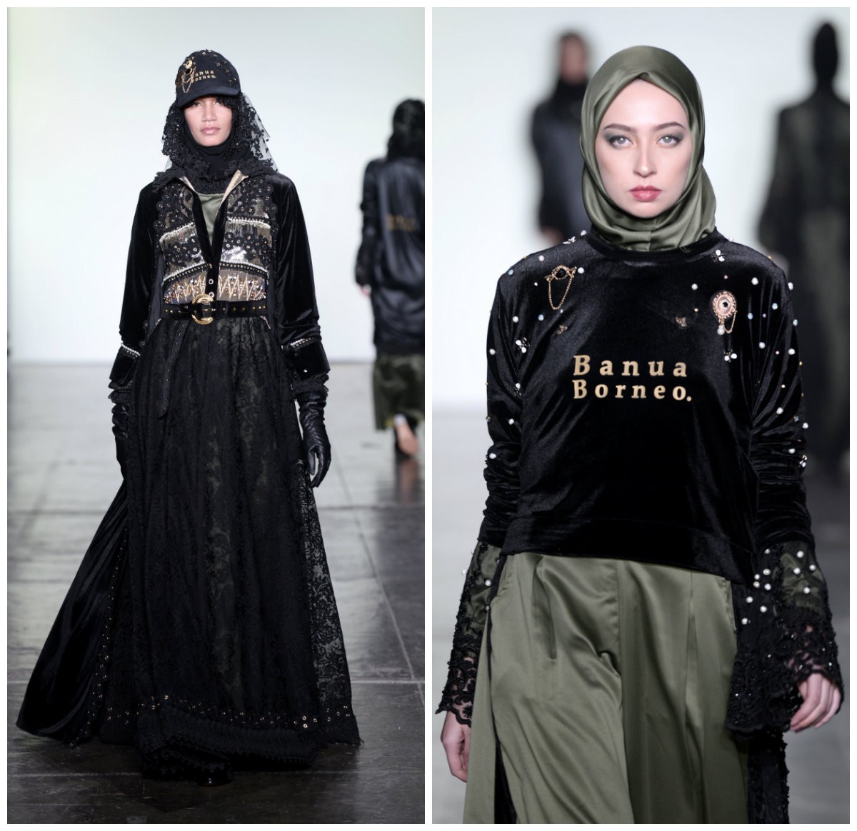 Vivi Zubedi's collection at the New York Fashion Week Vivi Zubedi