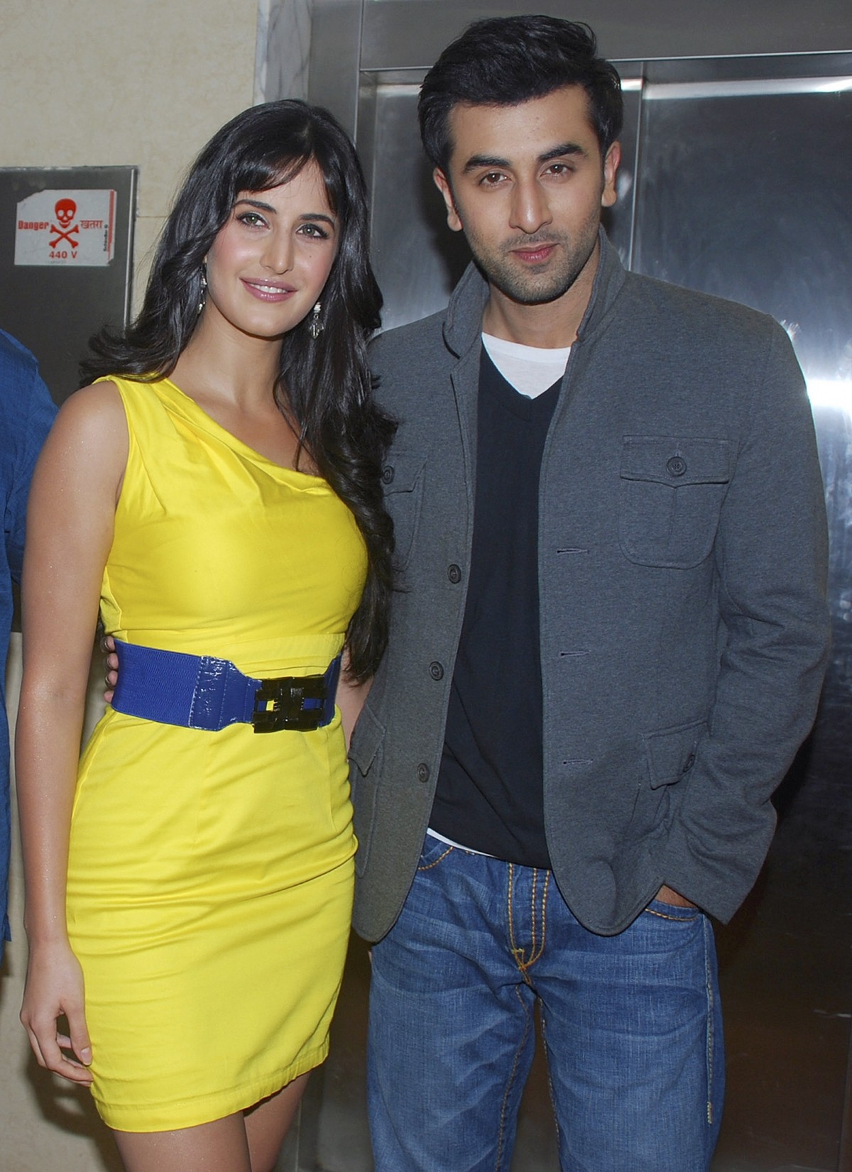 Ranbir, Katrina at a promotional event for Ranbir, Katrina at a promotional event for