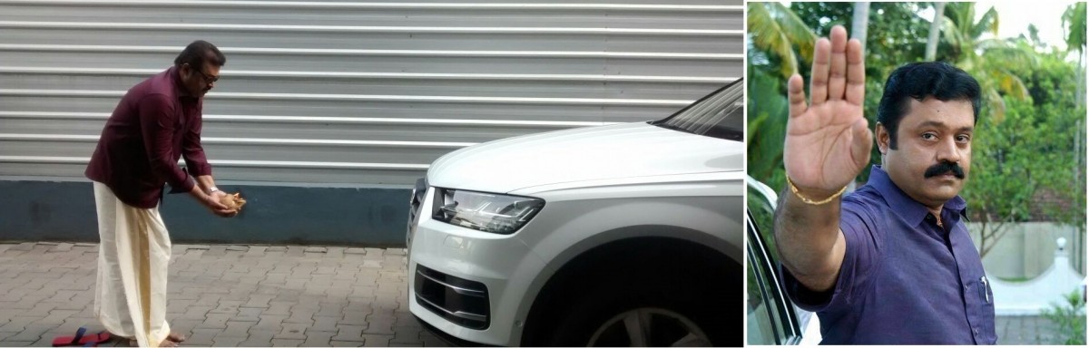 Actor-MP Suresh Gopi lands in trouble over his Puducherry registration luxury vehicle. Suresh Gopi, PY registration