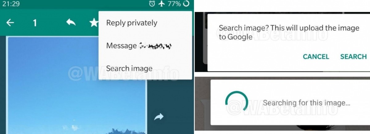 WhatsApp to bring Image search feature to curb fake news on its messenger app Whatsapp, image search, Google