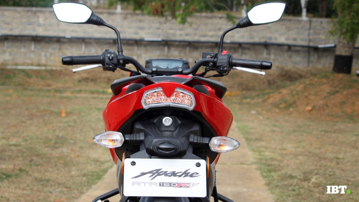 TVS Apache RTR 160 4V gets similar instrument panel of Apache RTR 200 4V TVS Apache RTR 160 4V