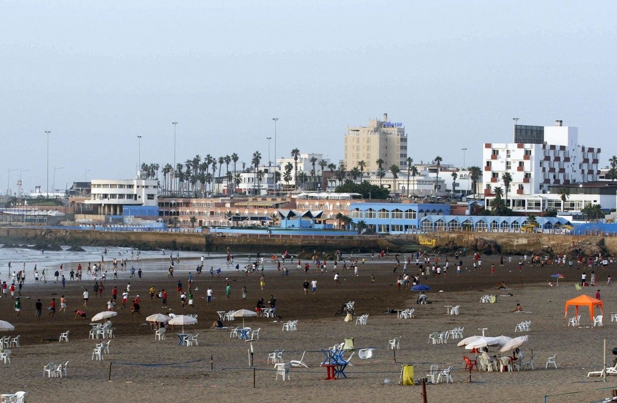 A beach is seen during a heat wave in Casablanca July 21, 2012, on the first day of the Islamic holy month of Ramadan. Muslims across the world prepared to observe the holy month of Ramadan, abstaining from consuming food and drink from dawn to dusk. Casablanca
