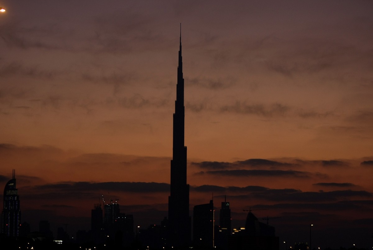 The Burj Dubai tower is pictured prior to the opening ceremony of the Burj Dubai tower on January 4, 2010 in Dubai, United Arab Emirates. Burj Khalifa
