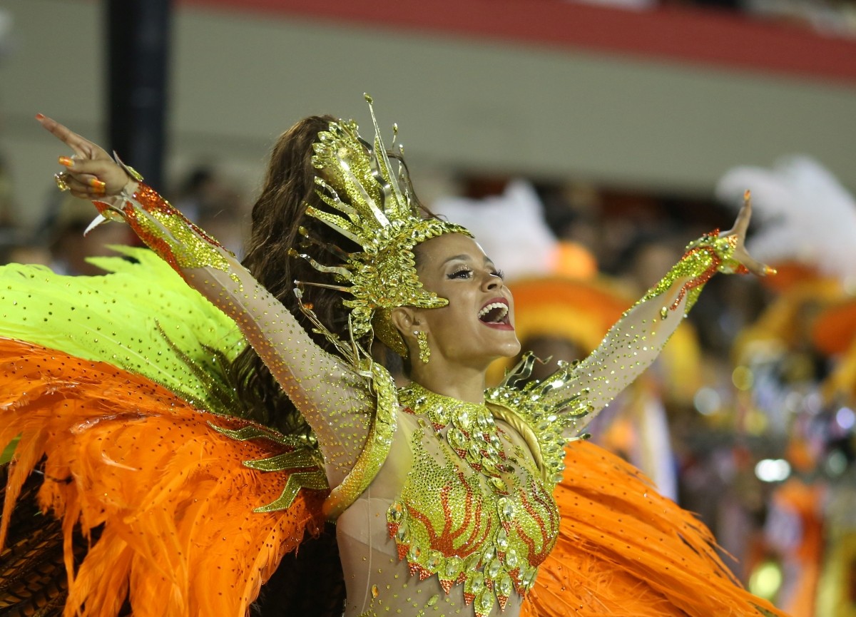 Rio de Janeiro Brazil Carnival Photograph by David Davis