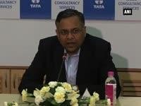 N Chandrasekaran, CEO and MD TCS