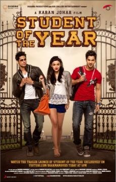 'Student Of the Year' film poster; Courtesy: Karan Jhoar