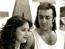 Sanjay Dutt and Madhuri Dixit throwback picture Sanjay Dutt and Madhuri Dixit