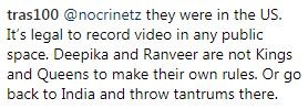 Deepika Padukone and Ranveer Singh misbehaved with fan