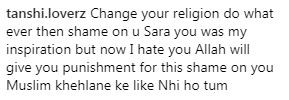 Sara Khan trolled for posing in bikini
