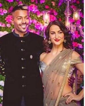Hardik Pandya and Elli Avram Elli Avram