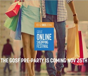Google to kick off Great Online Shopping Festival, sale starts 10th December, 2014 GOSF online shopping carnival, 10-12th December, 2014