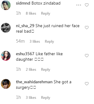 comment