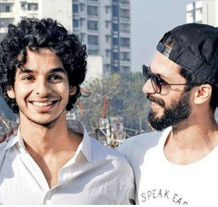 Ishaan Khattar and Shahid Kapoor Ishaan Khattar and Shahid Kapoor