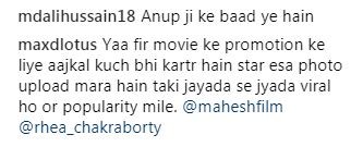 Rhea Chakraborty trolled for picture with Mahesh Bhatt