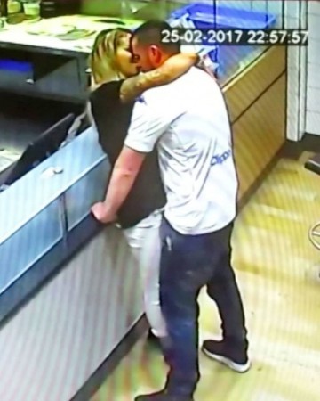 Dominos, sex, tipsy couple,