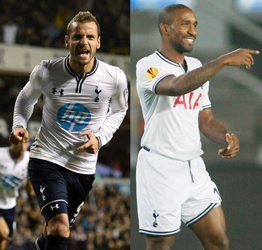 Roberto Soldado, Jermain Defoe Roberto Soldado, Jermain Defoe