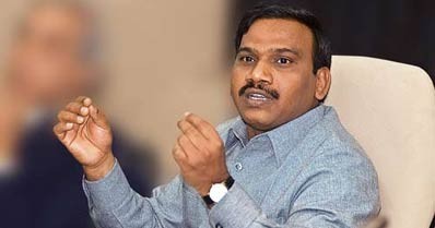 Former Telecom Minister A Raja