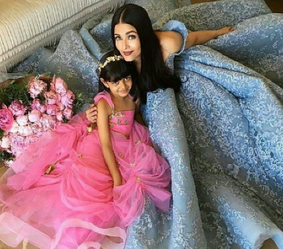 Aishwarya Bachchan and Aaradhya Bachchan at Cannes Aishwarya and Aaradhya at Cannes