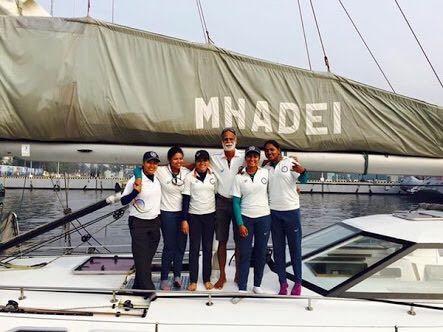 In a first, an all-women military team will attempt the circumnavigation. It is also the first Asian women's team to do so. Indian Navy All-Women Crew