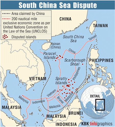 Territorial disputes in South China Sea - Photos,Images,Gallery - 33016